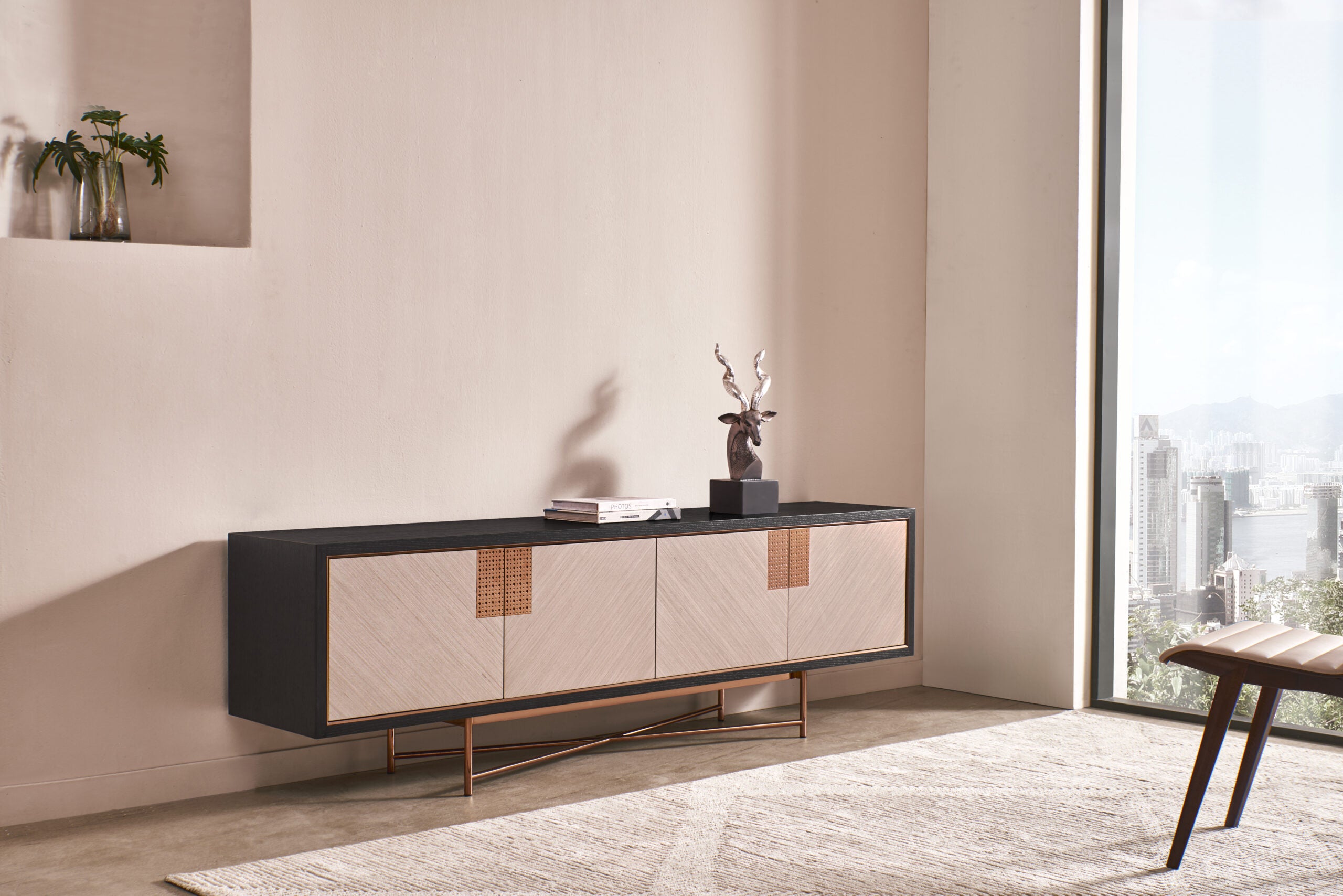 Skyline Media Console - The Carson Alexander Furniture
