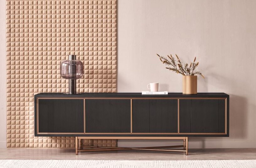 Eleanor Media Console - The Carson Alexander Furniture