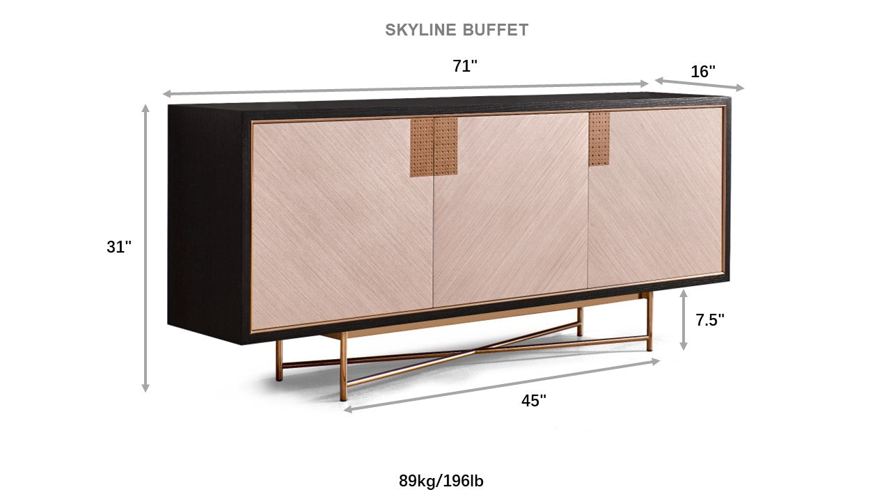 Skyline Buffet - The Carson Alexander Furniture