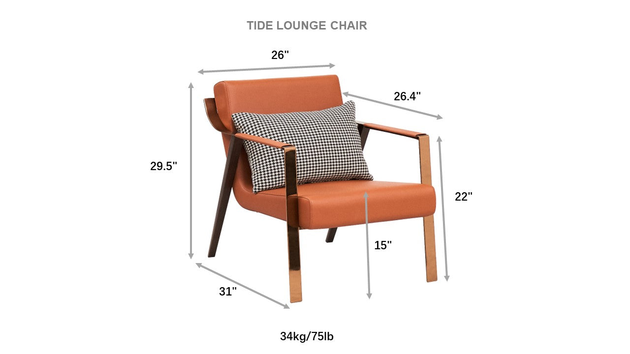 Tide Lounge Chair - The Carson Alexander Furniture